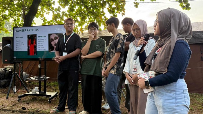 Siswa SMA Jakarta Mengikuti Workshop Animasi Digital dan Produksi Film Mini